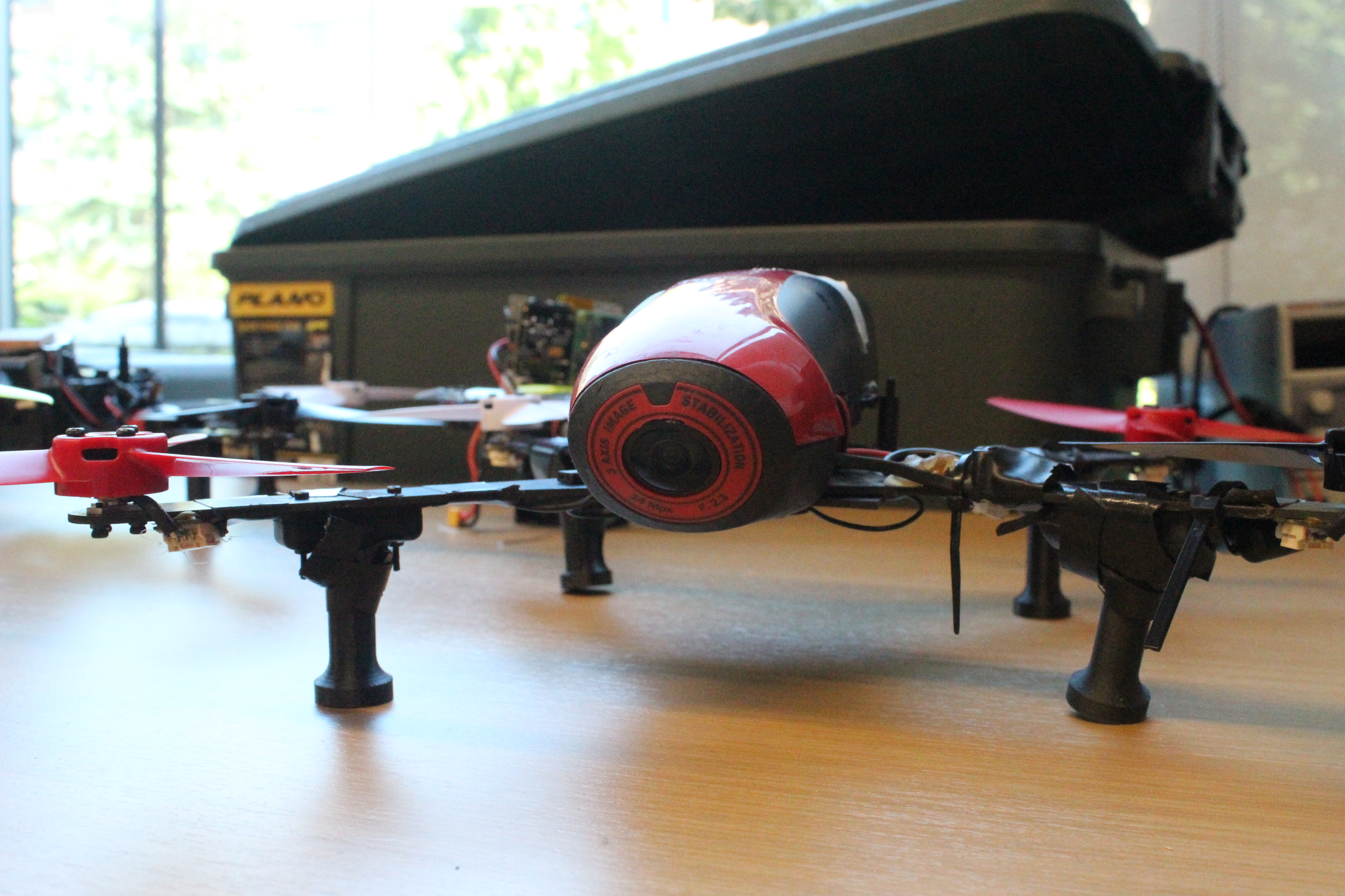 One of the drones used in the PeAR lab.